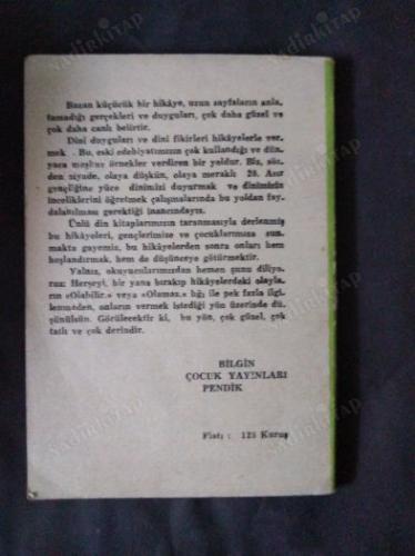 DİN DERSLERİ İÇİN DİNİ HİKAYELER 1