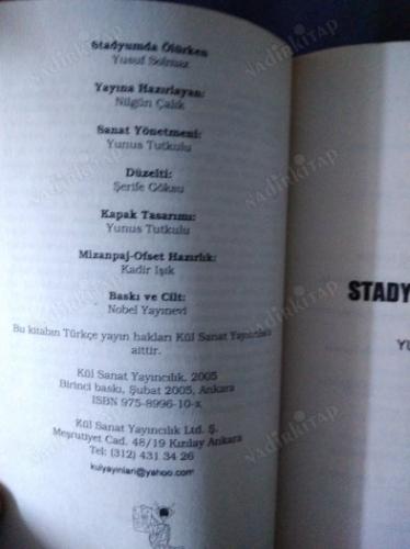 STADYUMDA ÖLÜRKEN