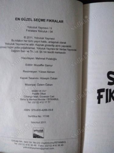 EN GÜZEL SEÇME FIKRALAR