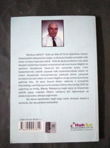 ALLAH İÇİN İBADET ZİKRULLAHTIR AHLAKLA ONU TAMAMLAMAKTIR