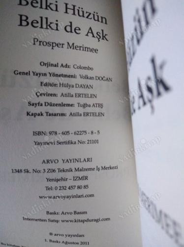 BELKİ HÜZÜN,BELKİ AŞK