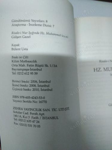 RİSALE-İ NUR IŞIĞINDA HZ. MUHAMMED