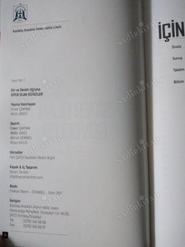 DİN VE DEVLET UĞRUNA SİPER OLAN GÖVDELER