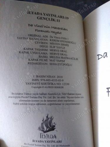 Floransalı Haydut / Da Vincinin Maceraları 1