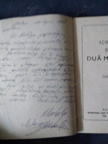 AÇIKLAMALI BÜYÜK DUA MECMUASI