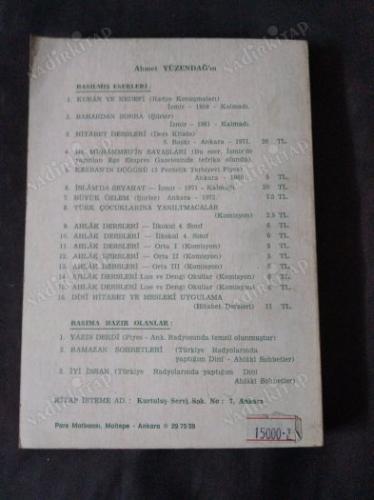 Dini Hitabet ve Mesleki Uygulama (Hitabet Dersleri Örneklerle)