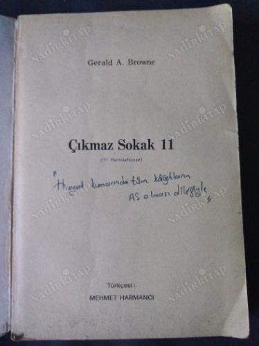 ÇIKMAZ SOKAK .11