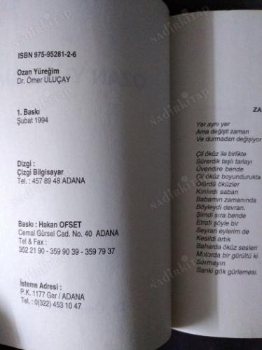 Ozan yüreğim