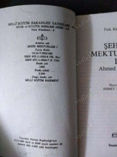 ŞEHİR MEKTUBLARI -1