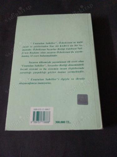 UNUTULAN SAHİLLER