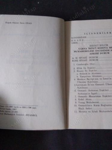 VARNA (1444) İKİNCİ KOSOVA (1448) MEYDAN MUHAREBELERİ VE II. MURAT