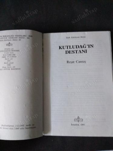 KUTLUDAĞ'IN DESTANI