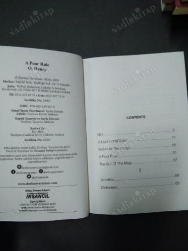 A POOR RULE (İNGİLIZCE HİKAYE READERS STAGE- 2)