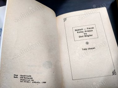 NÜKTE FIKRA VE DİNİ BİLGİLERLE KOLAY ARAPÇA