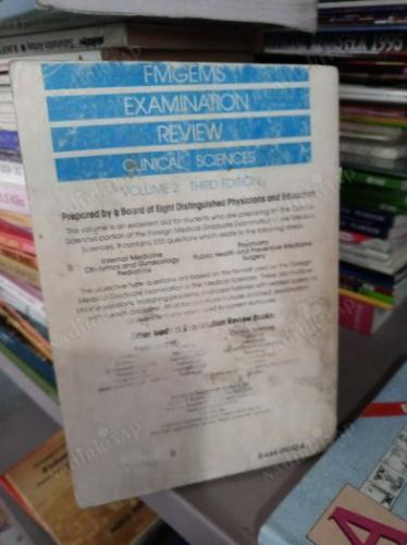 FMGEMS EXAMINATION REVIEW CLINICAL SCIENCES vol. 2 Third Edition
