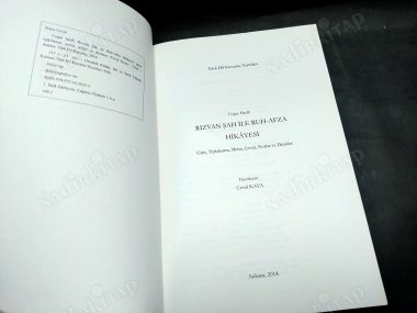 UYGUR HARFLİ RIZVAN ŞAH İLE RUH-AFZA HİKAYESİ