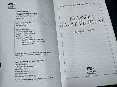 Taaşşuk-ı Talat ve Fitnat