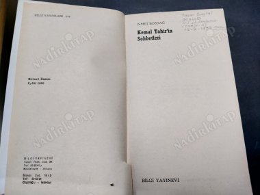 KEMAL TAHİR'İN SOHBETLERİ