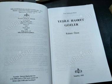 YEŞİLE HASRET GÖZLER