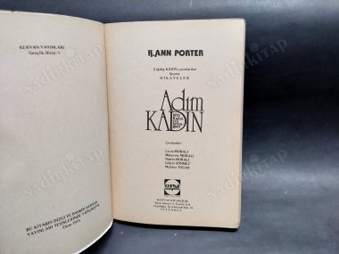 ADIM KADIN(ÇAĞDAŞ KADIN YAZARLARDAN SEÇME HİKAYELER)