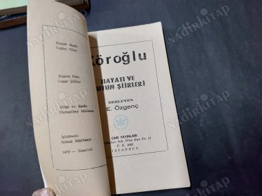 Köroğlu Hayatı ve Şiirleri
