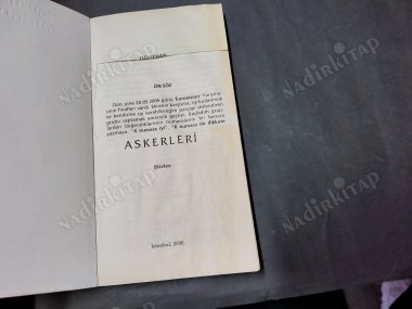 köprü altı askerleri KÖPRÜALTI ASKERLERİ ilk baskı