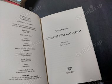 Kitap Benim Kanadım
