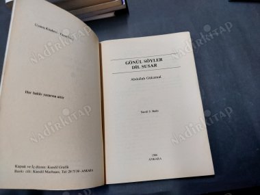 Gönül Söyler Dil Susar