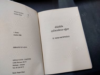 DÜDÜK ÇALACAKSA EĞER