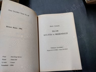 BATI GÖZÜYLE İSLAM KÜLTÜR VE MEDENİYETİ