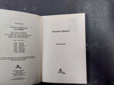 MUTLULUK ÖĞÜTLERİ