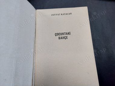 ÇOCUKTAKİ BAHÇE