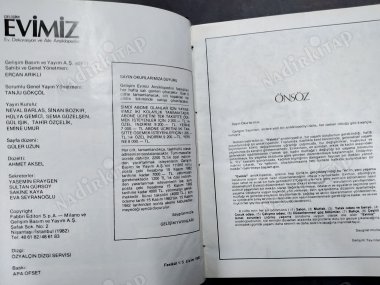 EVİMİZ Ev Dekorasyon ve Aile Ansiklopedisi FASİKÜL 1