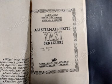 ALIŞTIRMALI-TESTLİ YAZI ÖRNEKLERİ