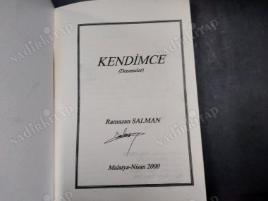 KENDİMCE(Denemeler)