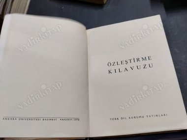 ÖZLEŞTİRME KLAVUZU