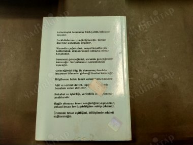 DEMOKRATİK BARIŞ HAREKATI HEDEF VE İLKELER ADLARIMIZ FARKLI SOYADIMIZ TÜRKİYE
