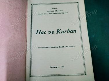 HAC VE KURBAN KONUSUNDA SORULANLARA CEVAPLAR