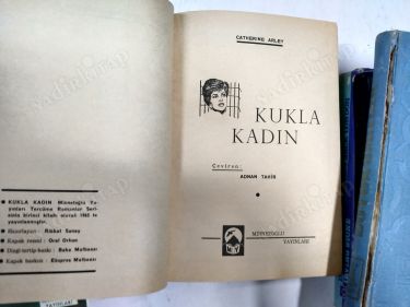 KUKLA KADIN - CATHERINE ARLEY - 1965 İLK BASKI - ÇEVİREN: ADNAN TAHİR - ŞÖMİZLİ VE CİLTLİ