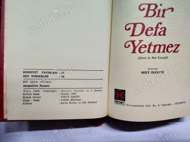 Bir Defa Yetmez
