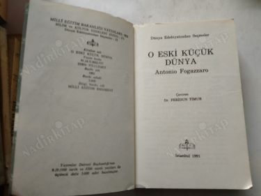 O ESKİ KÜÇÜK DÜNYA