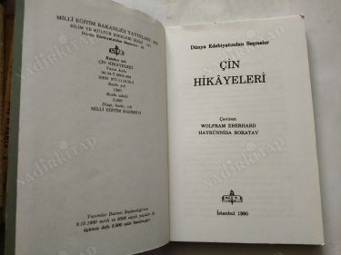 DÜNYA EDEBİYATINDAN SEÇMELER - ÇİN HİKAYELERİ