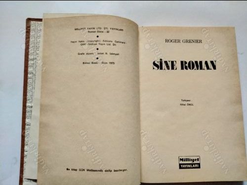 SİNE ROMAN - ROGER GRENIER -