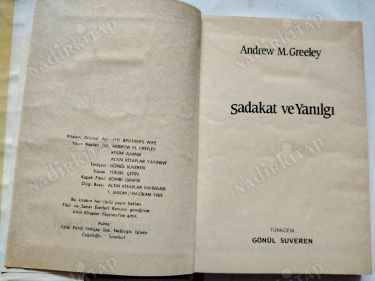 SADAKAT VE YANILGI
