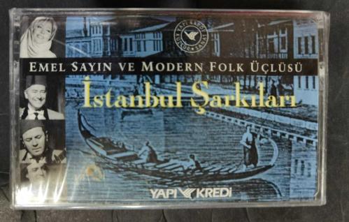 EMEL SAYIN VE MODERN FOLK ÜÇLÜSÜ * İSTANBUL ŞARKILARI * KASET AMBALAJINDA