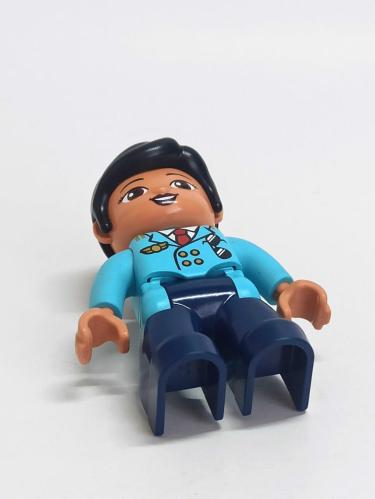 Lego Duplo Mini Figür Kadın Havayolu Pilotu - 2018