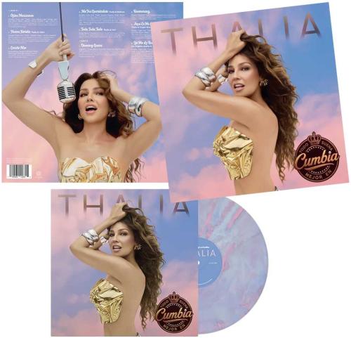 THALIA İMZALI TODO SUENA MEJOR EN CUMBIA LIMITED EDITION SWEETART TRANSPARENT PLAK LP 2026