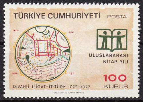 1972 ULUSLARARASI KİTAP YILI TAM SERİ MNH