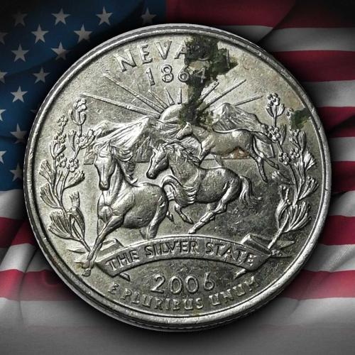 ABD 2006 YILI ¼ Dolar Nevada ÇİL (-)