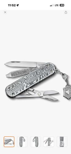 Victorinox damast damascus saplı çakı